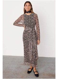 Never fully Dressed Printed Tie Detailed Dress  - Image 1