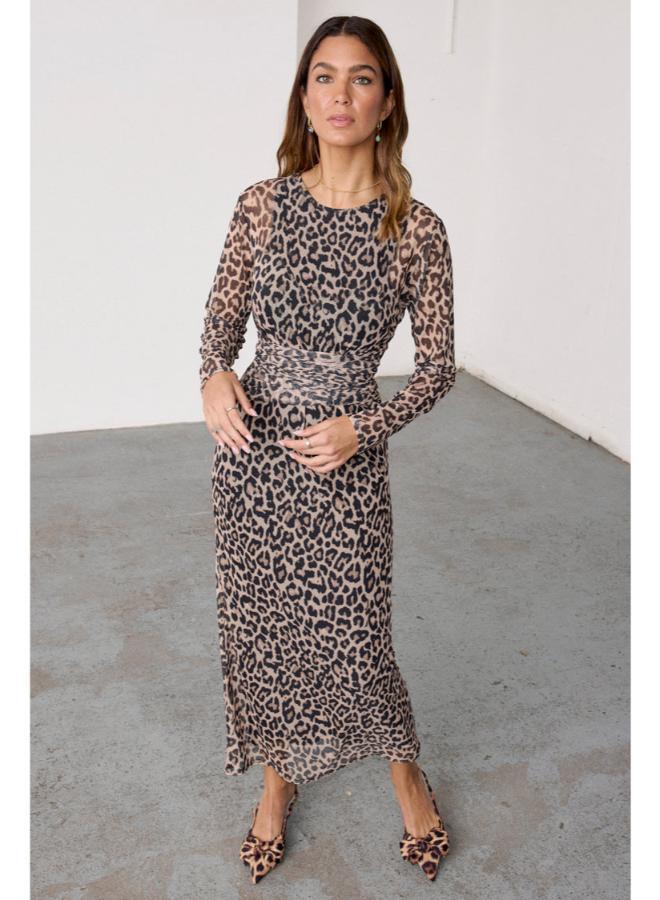Never fully Dressed Leopard Print Dress - Image 4