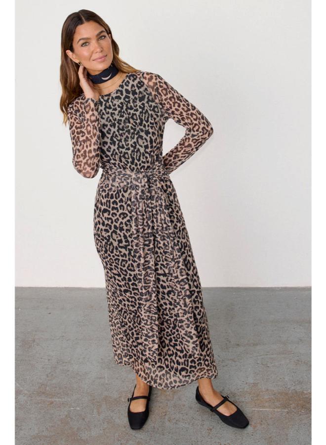Never fully Dressed Leopard Print Dress - Image 3