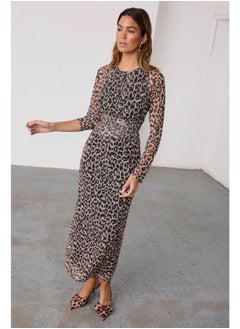 Never fully Dressed Printed Tie Detailed Dress  - Image 2