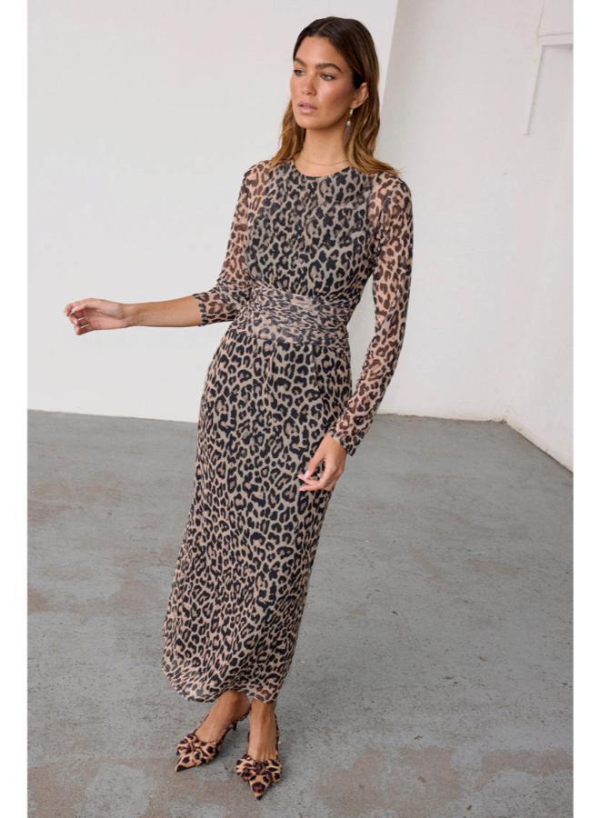 Never fully Dressed Leopard Print Dress - Image 2