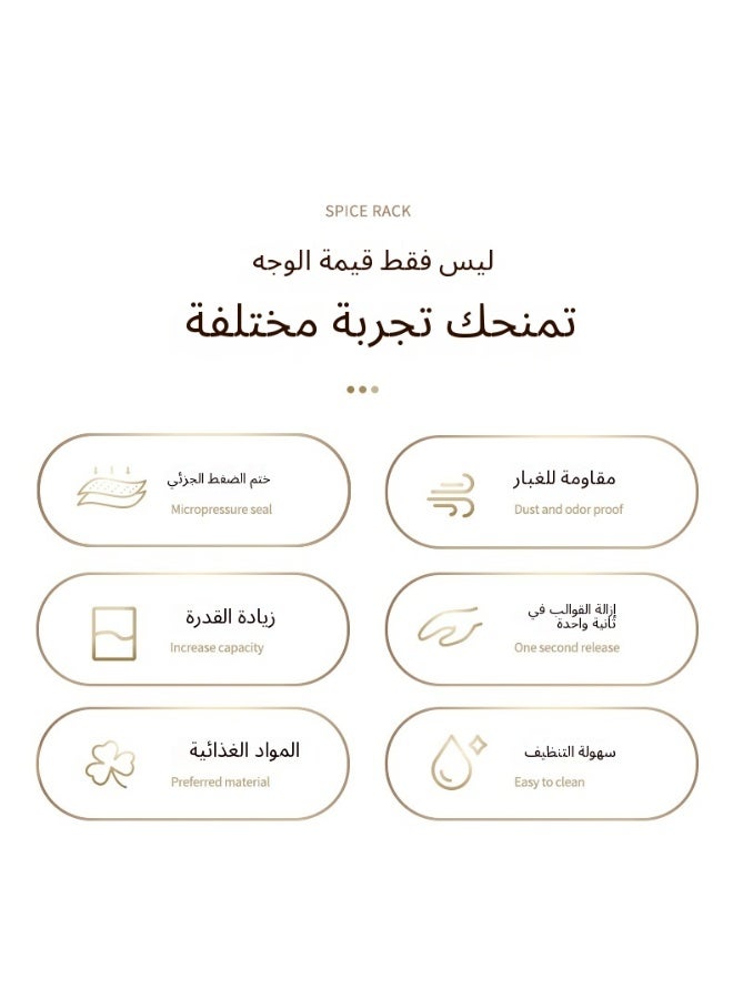 صينية ثلج بسعة 32 مكعب - إخراج سهل بالضغط، مثالية للعائلات والقهوة العربية، قالب ثلج قابل للترتيب وخالٍ من مادة BPA  - Image 3