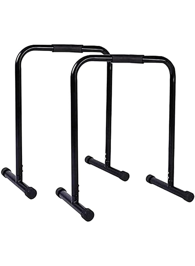 Generic Multifunctional Dipping Station Heavy Duty Dip Stands Slings Loops Indoor Fitness Strength Training Exercise Dip Bar Fitness Parallel Bar Push up Stand  - Image 1