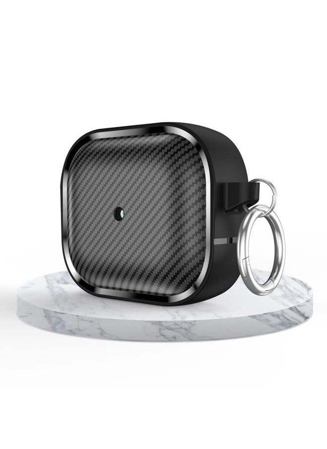 Generic Case Cover For AirPods 3 Photo Frame Carbon Fiber Series Earphone Case Black 