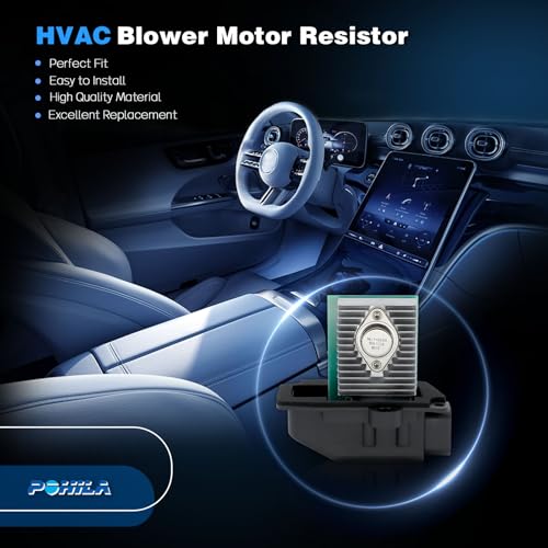 POHILA Auto Temp Control HVAC Blower Motor Fan Resistor Compatible with 98-11Crown Victoria,97-08Town Car,98-11 Grand Marquis,03-04 Marauder Replaces RU572 YH1826 973-442 8W7Z19E624A F8VZ19E624AA 6W7Z19E624A - Image 2