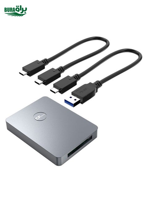 Rocketek CR316 USB3.1 Gen2 CFexpress Type B Card Reader(Silver Grey)