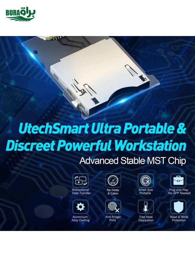 BURAQ - Rocketek CR316 USB3.1 Gen2 CFexpress Type B Card Reader(Silver Grey) - Image 1