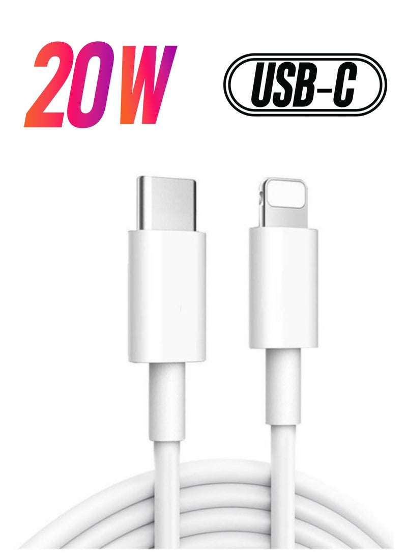 Generic Fast Charging Cable for Apple iPhone Charger 20W  - Image 1