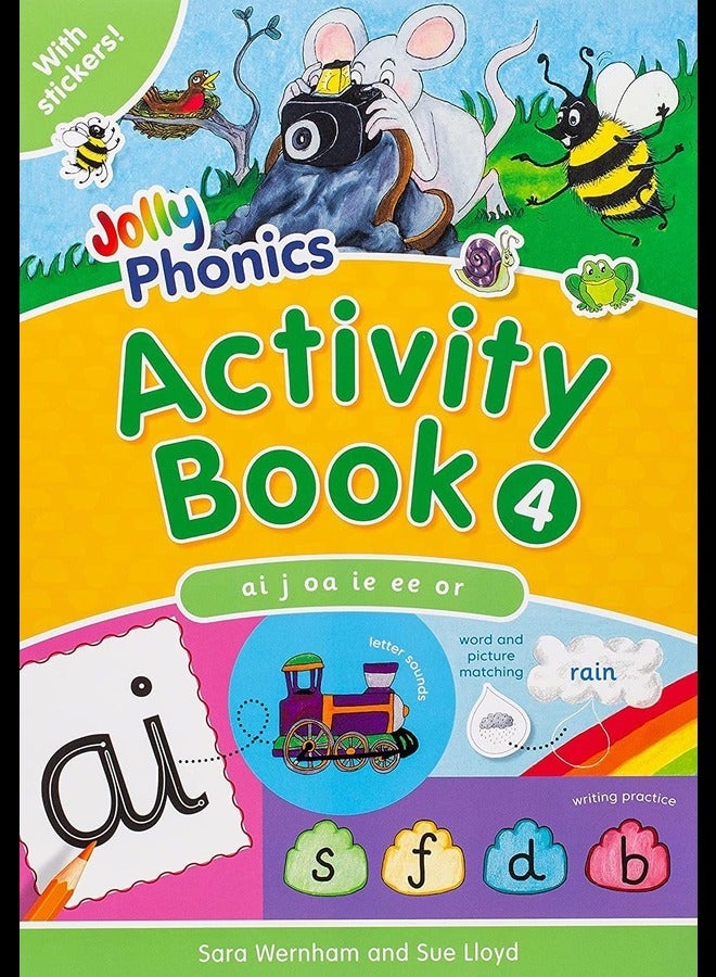 Jolly Phonics Activity Book 4