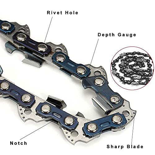 DGK 22" DoubleWolf Heavy Chain For Chain Saw for Wood Cutting (Fit to 22" Gaid Bar) - Image 5