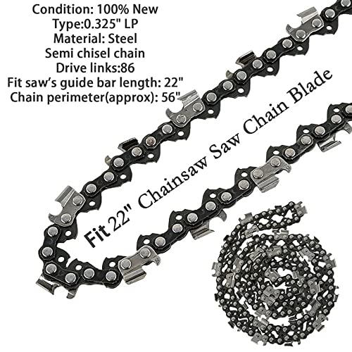 DGK 22" DoubleWolf Heavy Chain For Chain Saw for Wood Cutting (Fit to 22" Gaid Bar) - Image 4
