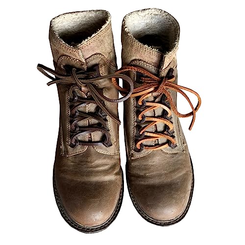 Goodlace 1 PCS of 1/8" Rawhide Leather Shoelaces Shoe Boot Laces Shoestrings Cord (Camel, 280CM) - Image 5