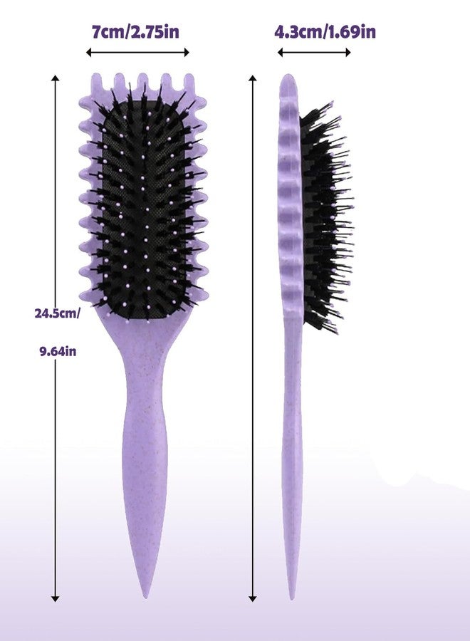 OXYGLOBE 2 Pcs Crimp Definition Brush, Curly Hair Brush, Multi-Functional Styling Tool, for Hair Salons and Daily Household Use, for Long Hair and Women's Use - Image 3