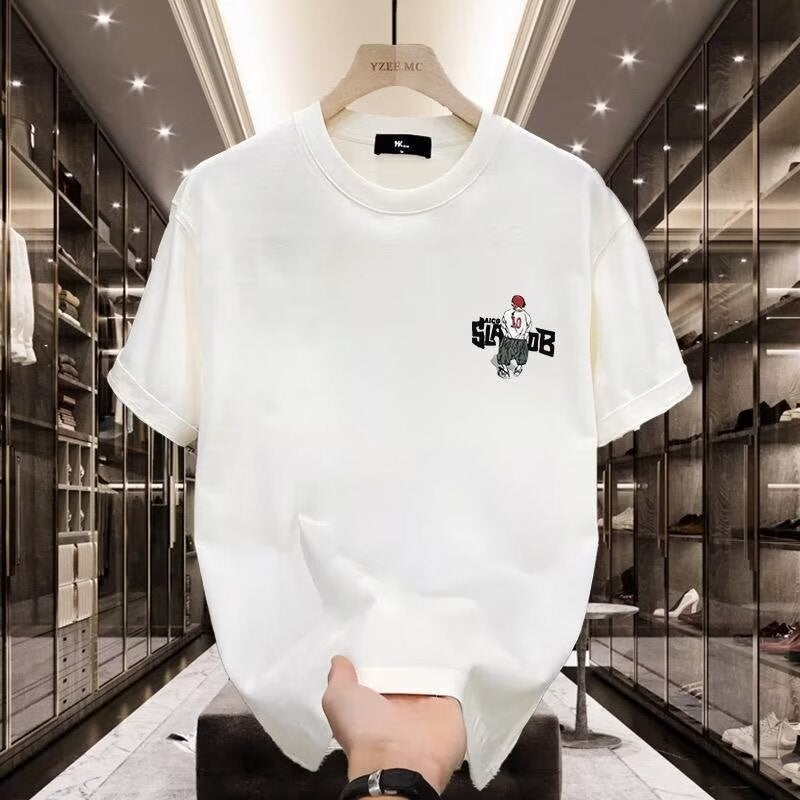 2024 Slam Dunk Anime Tee, Mens Loose-fit Basketball Shirt White - Image 2