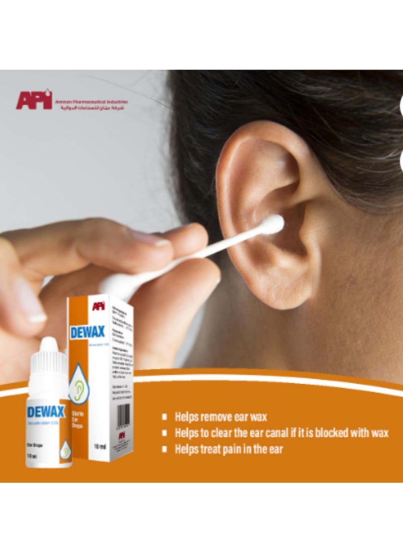 API - Dewax Ear Drops 10Ml - Image 1