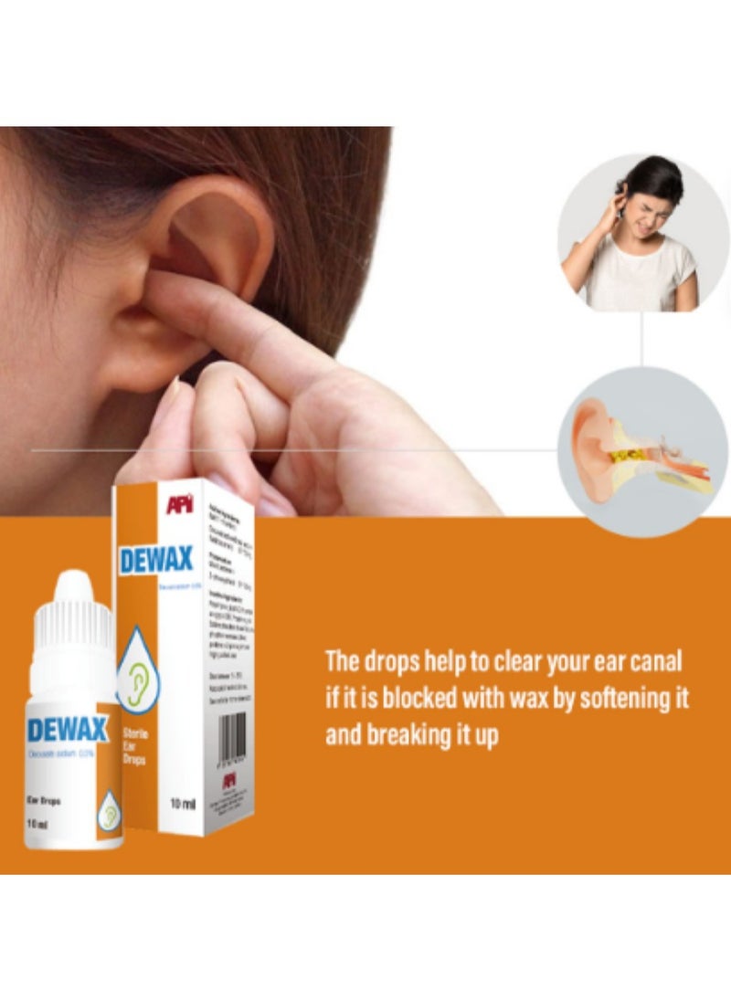API - Dewax Ear Drops 10Ml - Image 1
