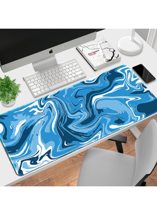 Bestselling Abstract Fluid Pattern Mouse Pads Various Sizes Logo Printing Available Multiple Sizes-Color:300*800*2mm-Pattern:Abstract Fluid 1-12  - Image 2