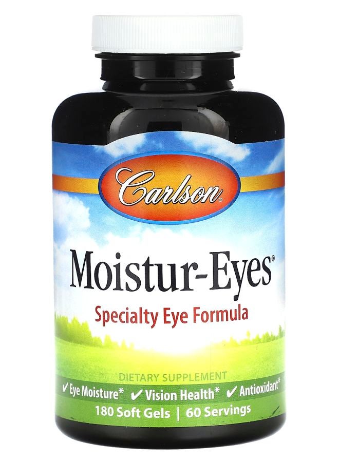 Carlson Moistur-Eyes 180 Soft Gels - Image 1