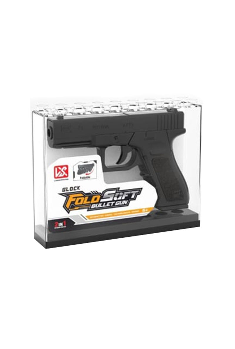 Glock Flock Soft 2-in-1 Bullet Gun Safe Foam Dart Blaster Toy for Kids