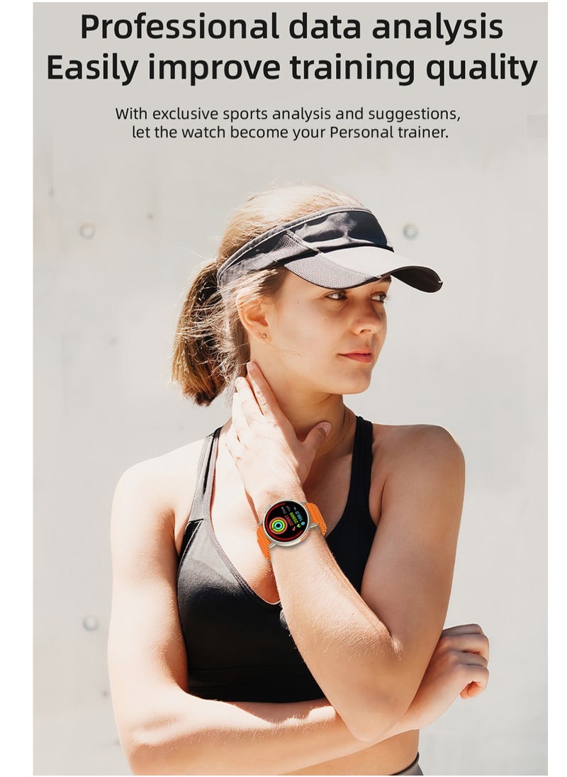 AROAQ - LT06 Ultra Smart Watch with 1.43" IPS Screen Music Control Bluetooth Calling Sleep Monitor Wireless Charging for Women and Men - Image 1