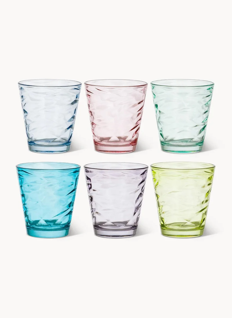 Coincasa Coincasa-Set Of 3 Origami  Glasses-Multicolor