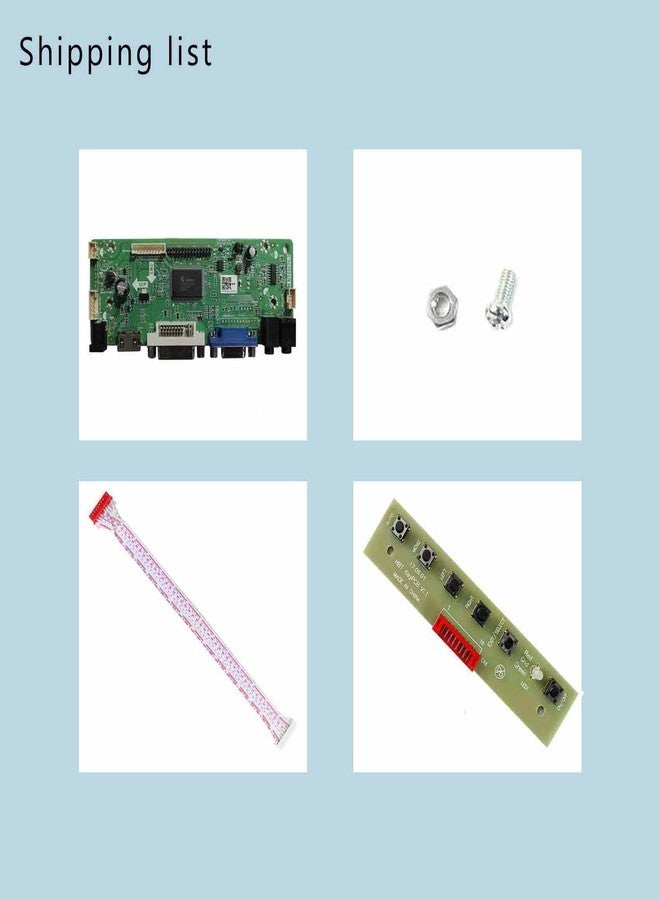 VSDISPLAY HD-MI DVI VGA Audio LCD Controller Board Fit for 17 inch 4:3 1280X960 DV170YGZ-N10 DV170YGM-N10 - Image 5