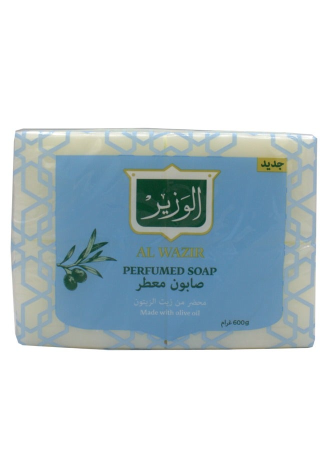 الوزير صابون معطر بزيت الزيتون 600 غرام الوزير  - Image 1