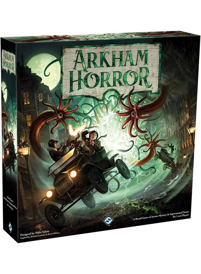Fantasy Flight Games Arkham Horror 3Rd Edition Mystery /Strategy Game ; Cooperative Board Game For Adults And Family; Ages 14+ ; 16 Players ; Average Playtime 23 Hours ; Made By Fantasy Flight Games - Image 2