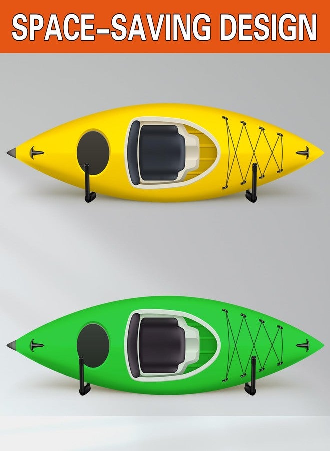 JaGely 4 Pcs Wall Mount Kayak Storage Rack 15Inch Garage Storage Heavy Duty Hooks Canoe Hanger Hooks Jumbo Arm Kayak Rack for Paddle Board, Ladder, Bicycle, Folding Chairs, Surfboard, Snowboard - Image 5