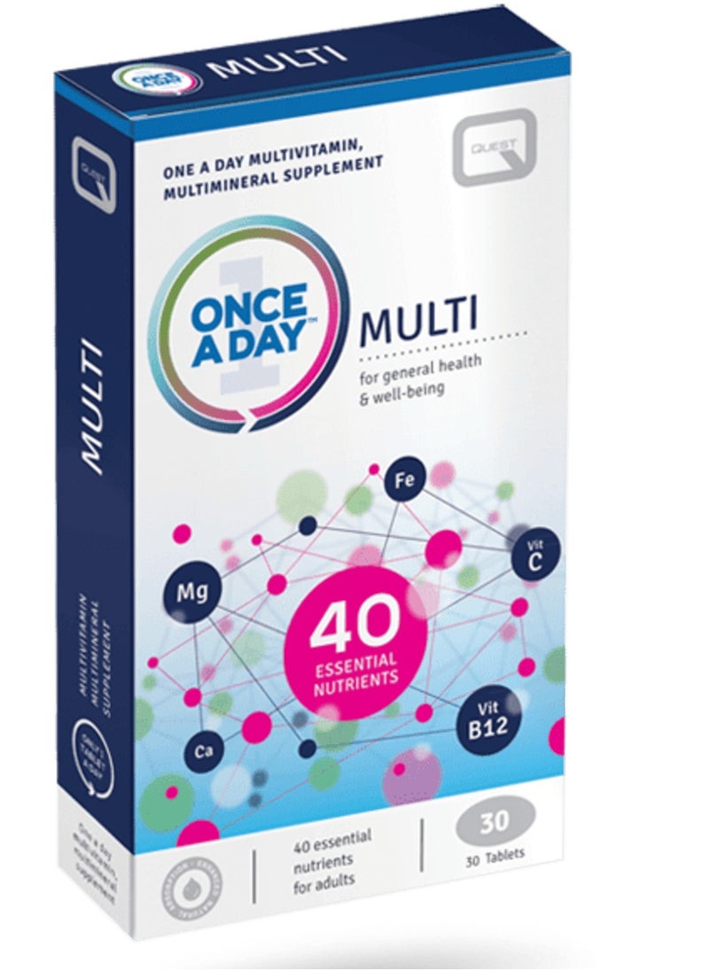 Quest Multi Tablet 30S Once A Day 