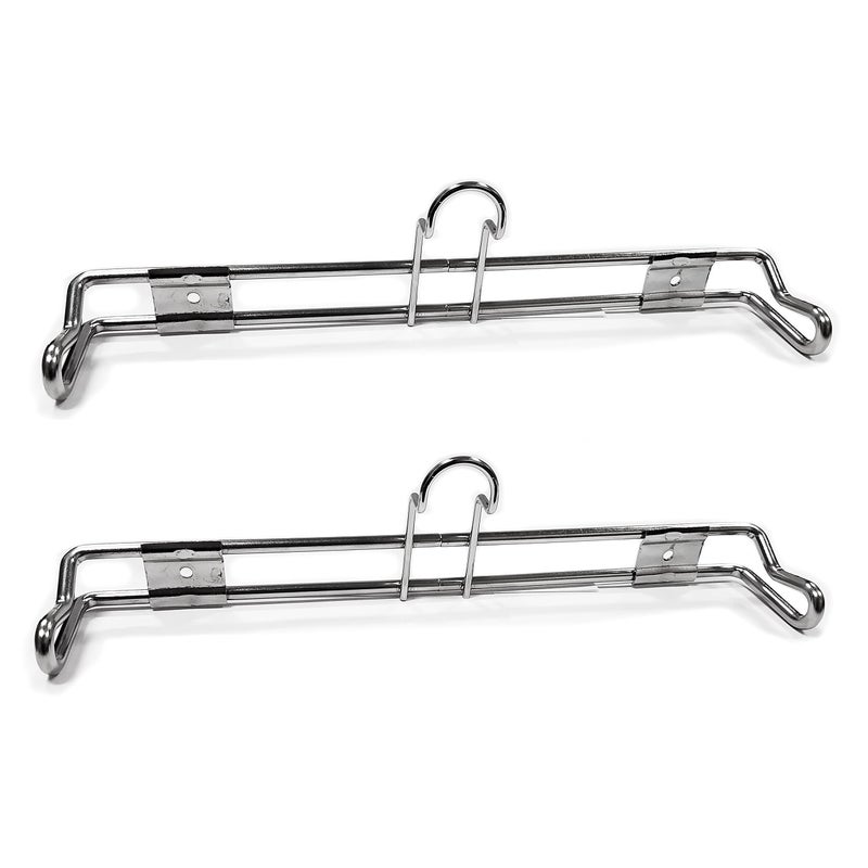 Store Fixtures Direct Wall Mount Plastic Grocery Bag HolderDispenser  TShirt Bag Rack  Includes Screws 2 Pack 
