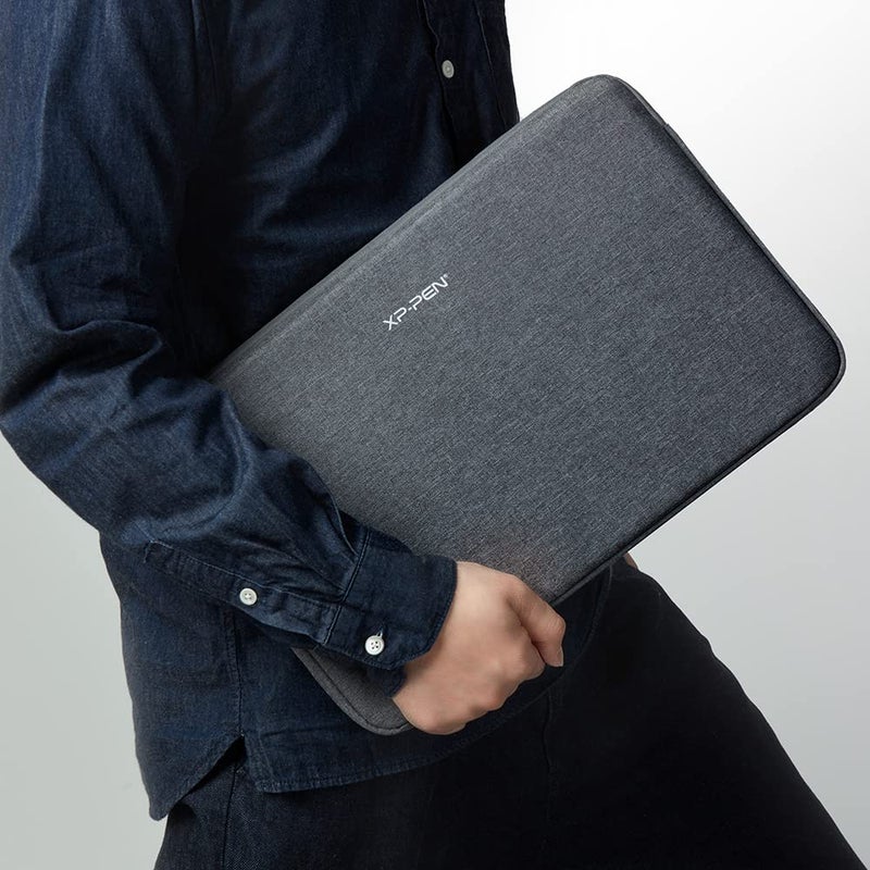 XPPen ACJ09 Carry Protective Bag Portable Protective Case Suitable for Any 10x6 inch Tablet Including Deco Fun L, Deco 01 V2, Deco Pro S, Star G960S & S Plus, Star 03 V2, Grey - Image 4