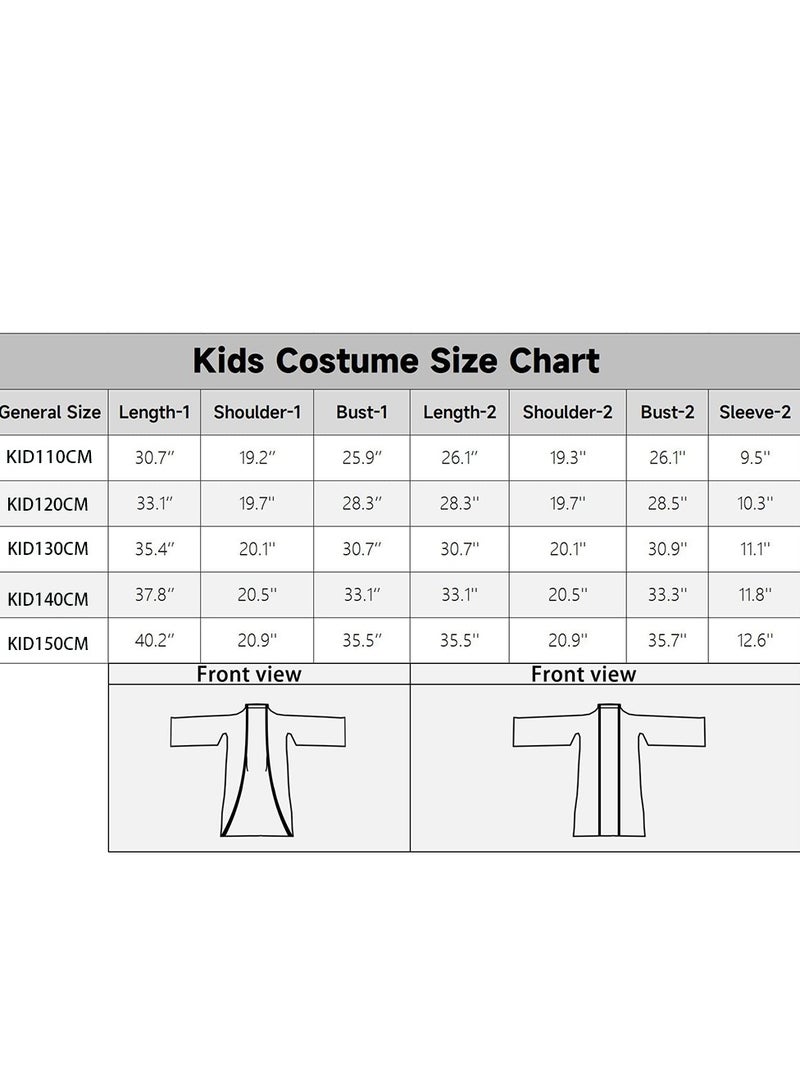 Al Aoyama Kids Kyojuro Rengoku Cosplay Costume for Boys Kyojuro Rengoku Uniform Kimetsu no Yaiba Outfit - Image 5