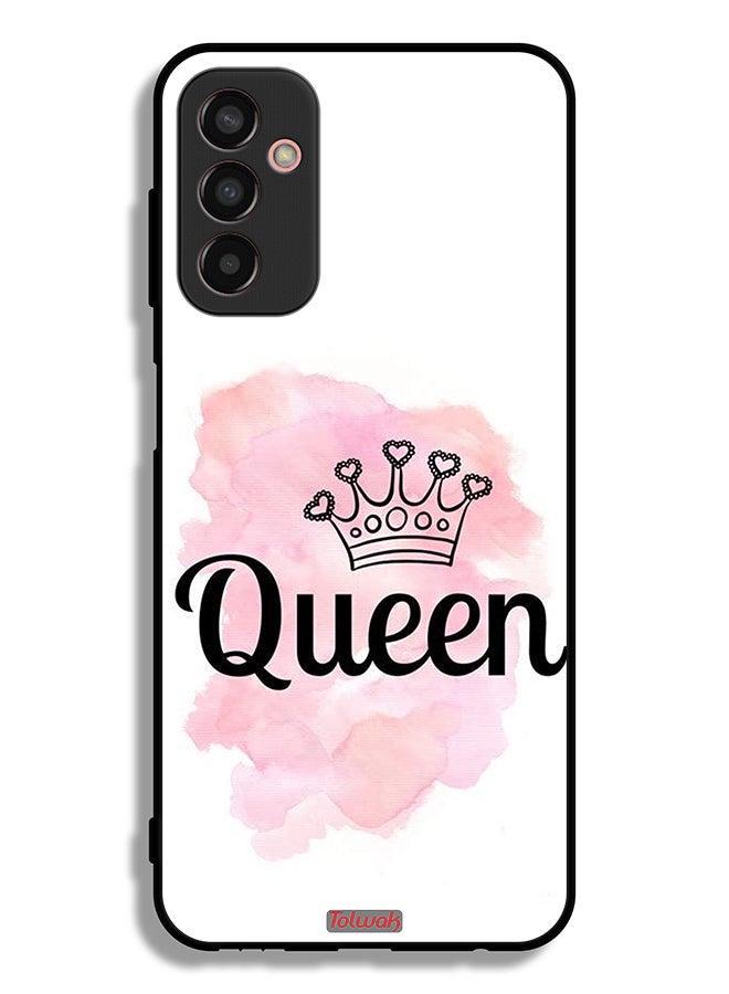 Tolwak Samsung Galaxy M13 Protective Case Cover Queen Art - Image 2