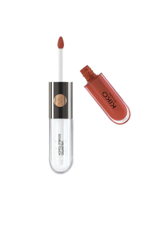 KIKO MILANO Kiko Milano Unlimited Double Touch Liquid Lipstick 6 ml, 126 Rosy Nude  - Image 1