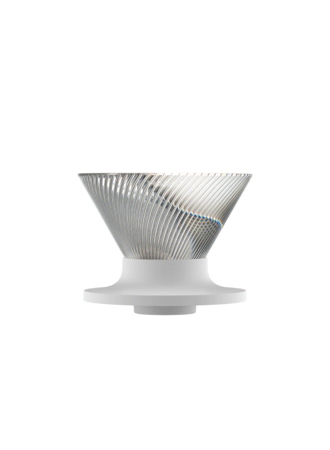 Hario V60 Dripper NEO 02, Transparent, 1–4 Cups, PCT Resin - Image 1