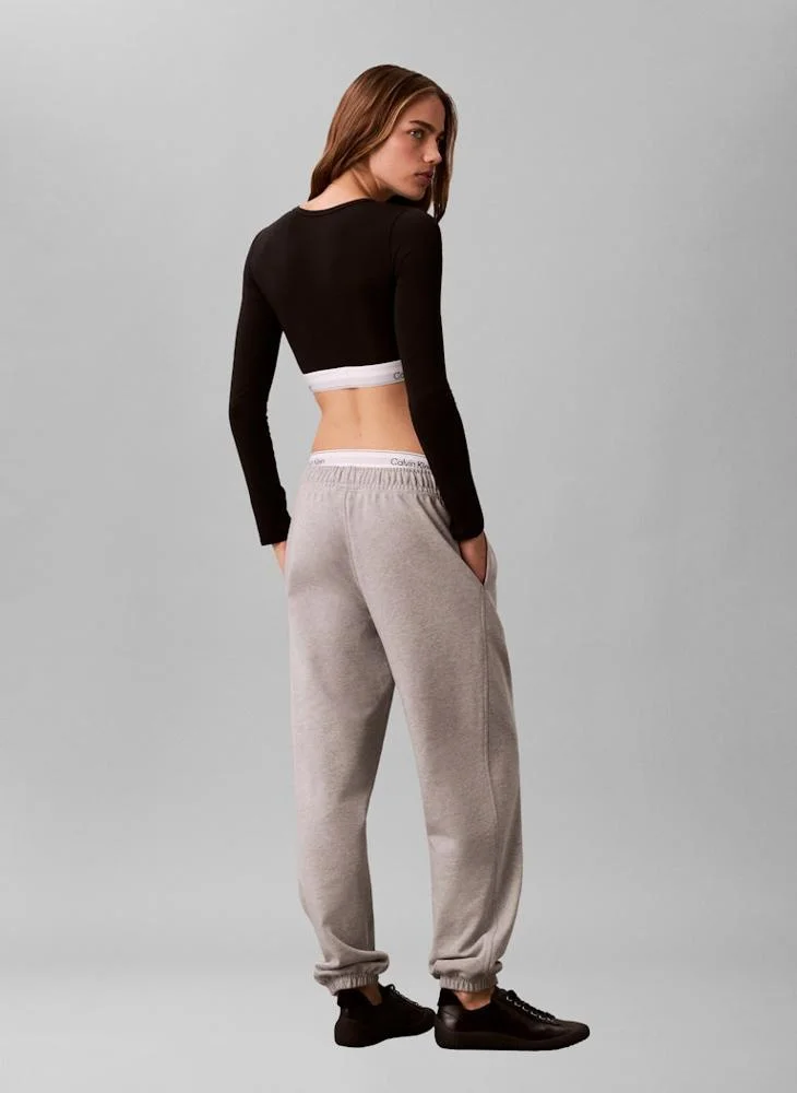 Calvin Klein Jeans Casual Drawstring Cuffed Sweatpants