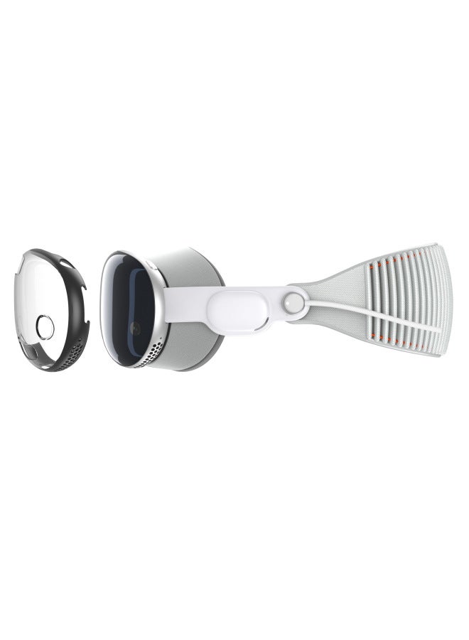 مناسب لـ Apple Vision Pro غطاء واقي Mr معدات الرأس Vision Pro غطاء واقي من TPU + PC - Image 5