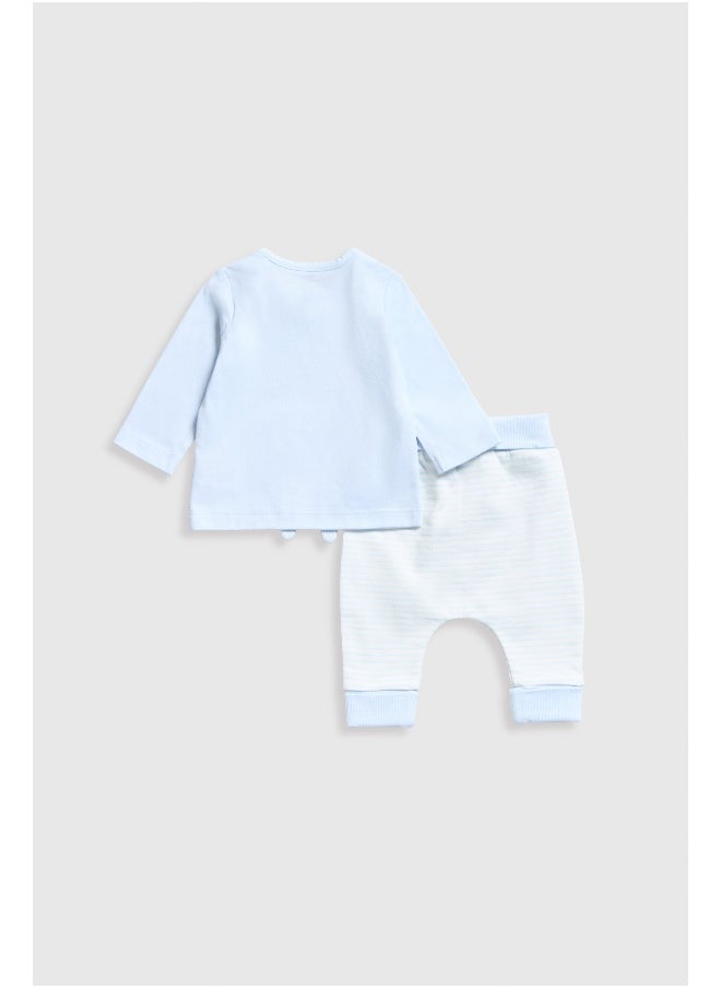 mothercare My First T-Shirt and Jogger Set  - Image 2