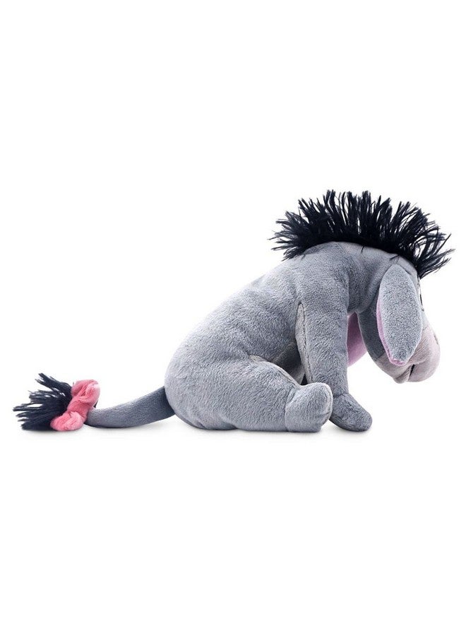 Disney store دمى صغيرة من متجر ديزني الرسمي - إيeyore - حيوان محشو لطيف بتفاصيل دقيقة، ميزات مطرزة، ألعاب قماشية بقاعدة حبوب للأطفال - Image 2
