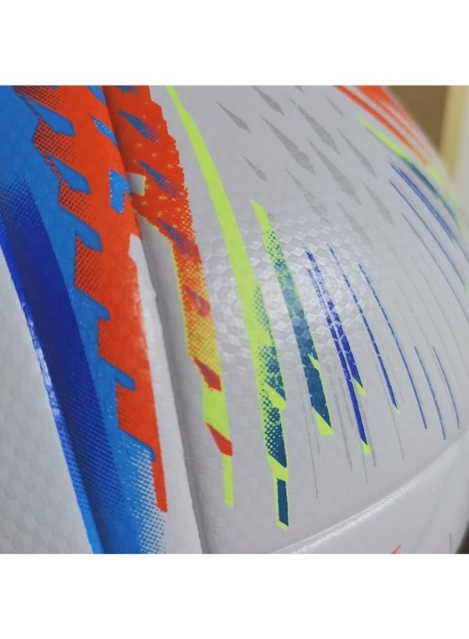 ZAMZIN FIFA World Cup 2022 Soccer Ball with Air Pump – Official Replica Training Football – Size 5, Durable PU Material, Ideal for Practice, Match, and Outdoor Play - Image 5