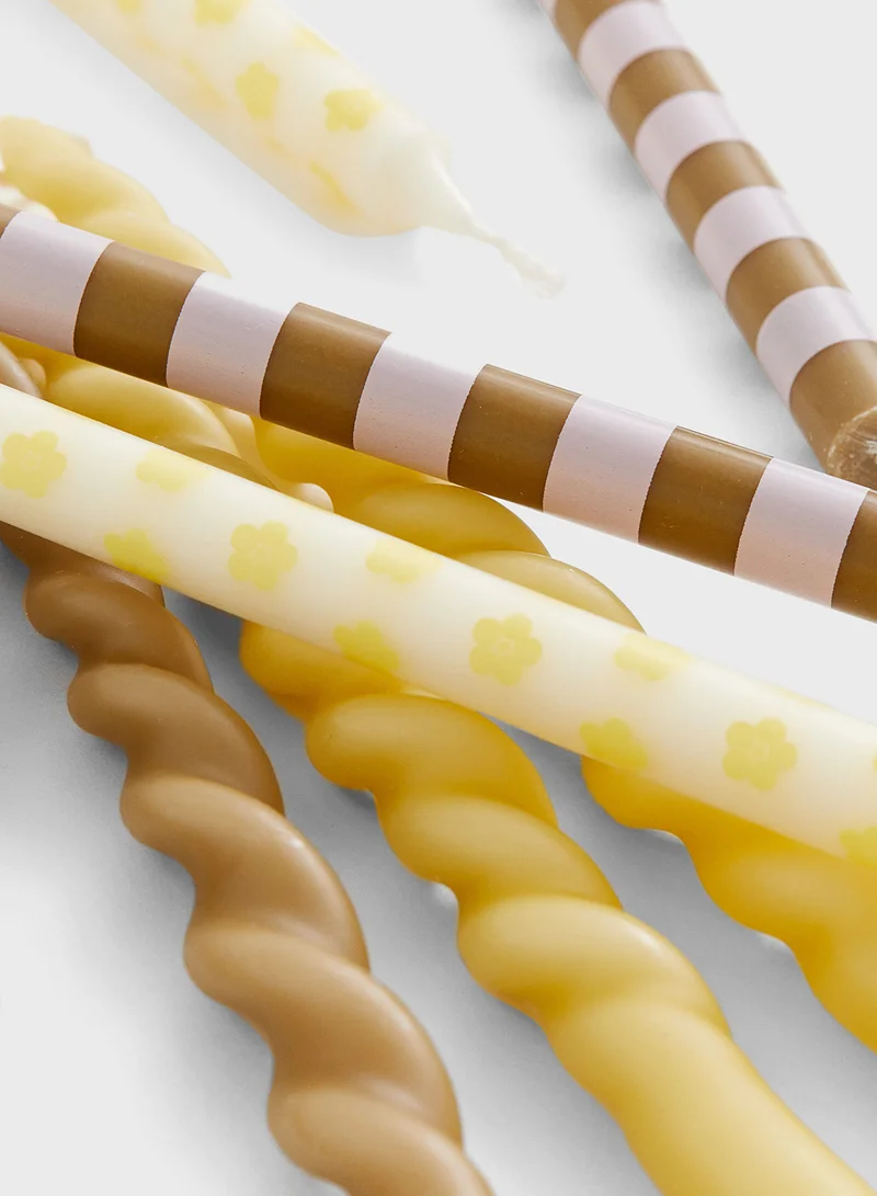 H&M 8-Pack Thin Taper Candles