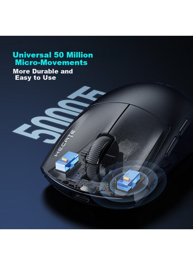 EDIFIER Edifier Hecate G1m Wireless Wired Bluetooth Three-mode Gaming Office Mouse Long Battery Life 12000dpi Lightweight Csgo Chicken Lol Support 1k Function White  - Image 4