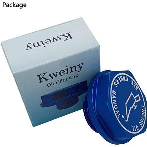 kweiny Engine Oil Filler Cap Aluminum Compatible with Toyota Lexus Scion 2001-2023 - Image 2