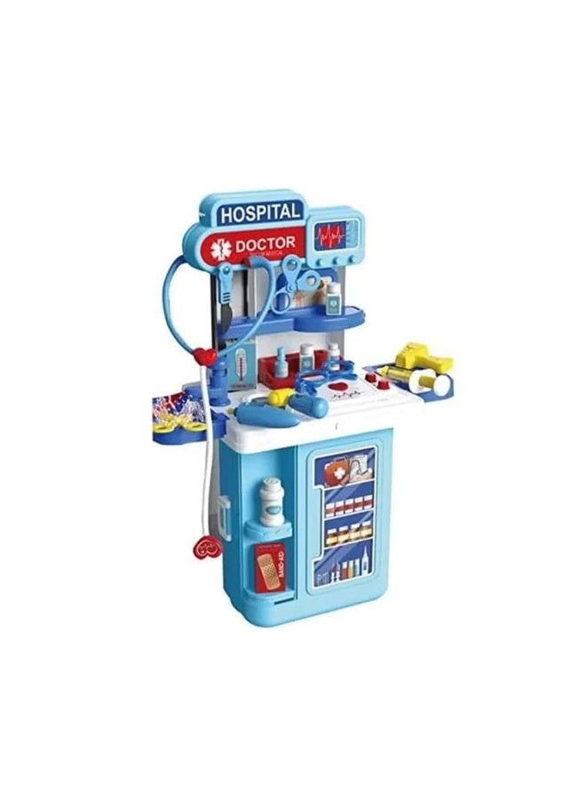 طقم مستشفى متنقل للأطفال - 4 في 1 - Image 4