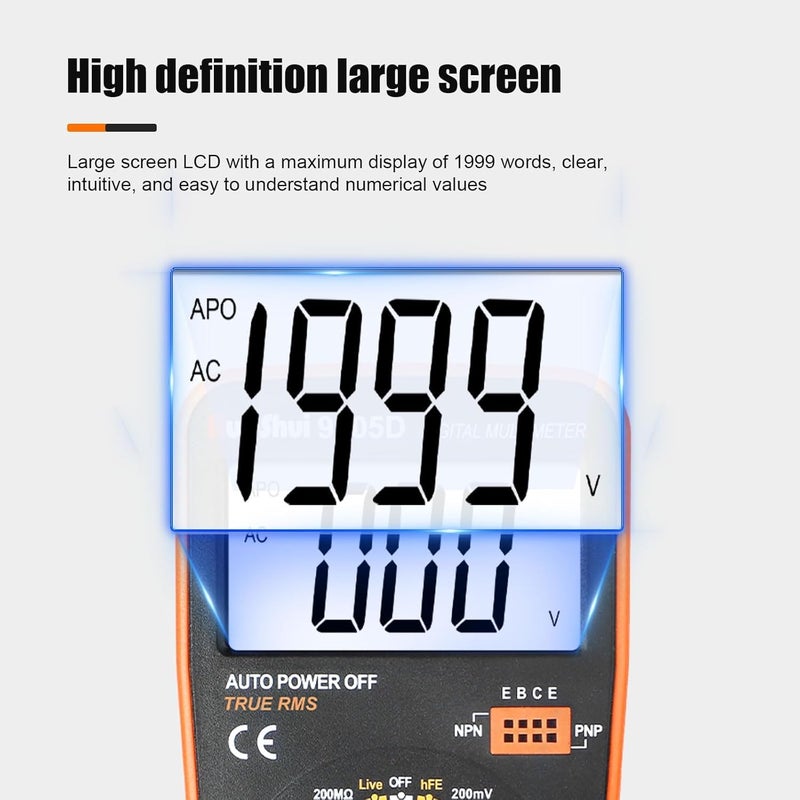 SIGMA Digital Multimeter SIGMA SG 23A TRMS With Frequency Capacitance Current Upto 20A - Image 2