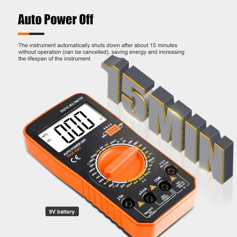 SIGMA Digital Multimeter SIGMA SG 23A TRMS With Frequency Capacitance Current Upto 20A - Image 4