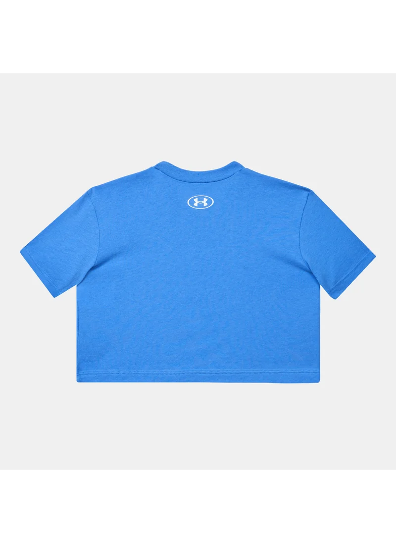 UNDER ARMOUR Kids' Sportstyle Logo Training Crop Top (Older Kids)