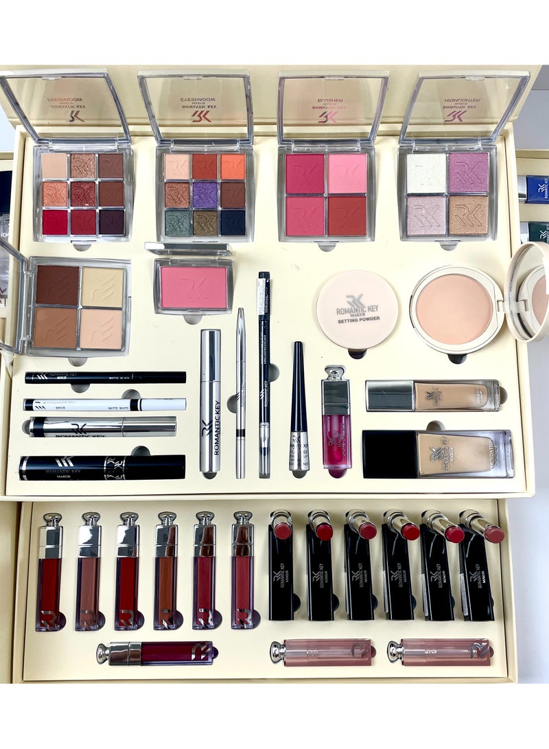 romantic key Luxury makeup box set for a captivating, complete look. - Image 2