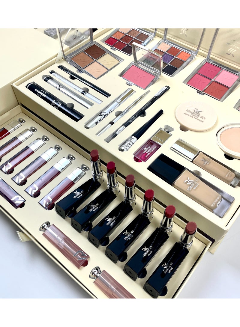 romantic key Luxury makeup box set for a captivating, complete look. - Image 3